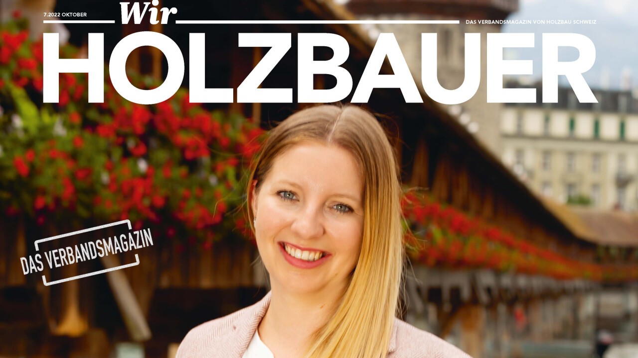"Die Chefin" - Fokusbeitrag im Magazin "Wir HOLZBAUER", zu finden im im Newscorner der Messe HOLZ und unter www.wirholzbauer.ch