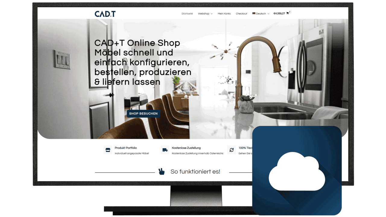 CAD+T Web Solutions - Online Shop