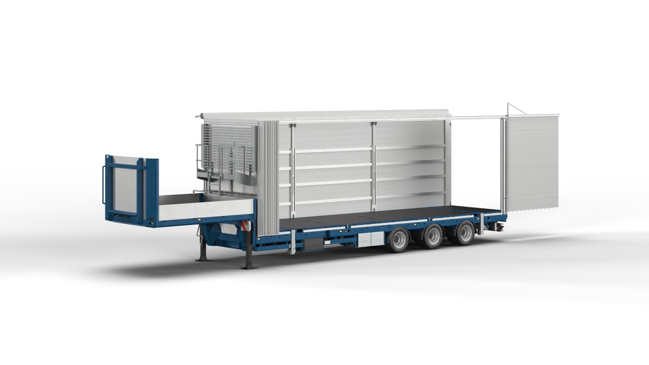 X-SW 340 mit GigaBox Fixplanensystem