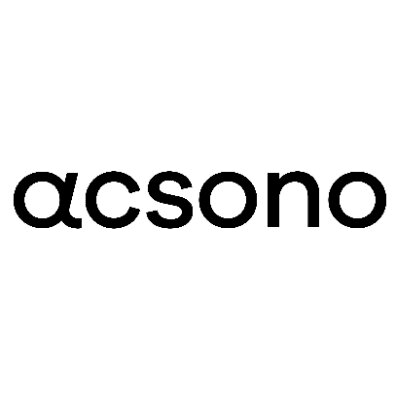 Logo acsono ag   (vorher Akustik & Raum AG)