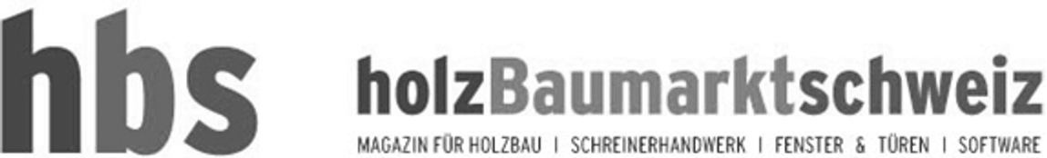 Holz Medienpartner Logo holz baumarkt schweiz